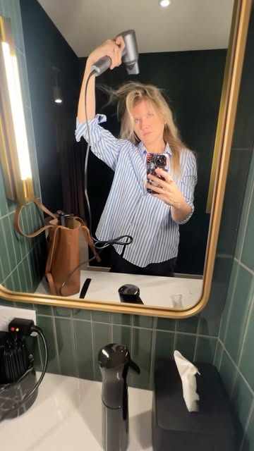 After covid and coming off birth control, my hair has been THINNING. I was scared but intrigued to t