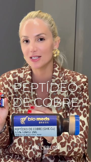 Peptídeo de Cobre: Um dos ativos mais versáteis e procurados mundialmente, com benefícios comprovado