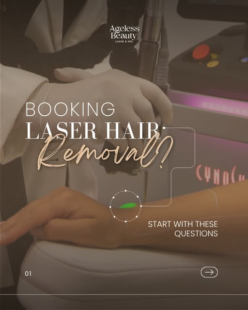 Laser hair removal starts with a proper consultation.

Before your appointment, we will review the a