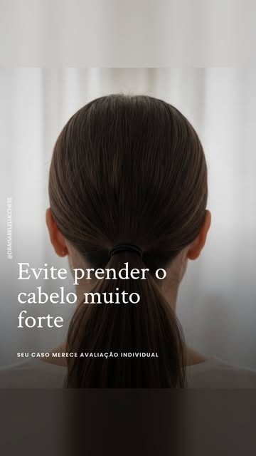 Você já parou para pensar como a forma de prender o cabelo pode afetar a saúde dos fios? 

Quando a 