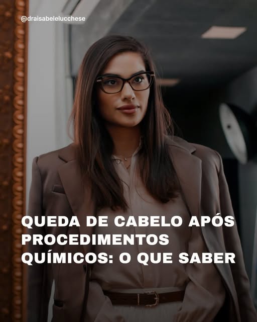 Você já percebeu queda de cabelo após um procedimento químico? Isso pode acontecer quando os fios es