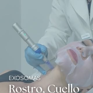 ✨Exosomas✨ Rostro, cuello y escote más firme, joven y luminoso.

- Estimulan el rejuvenecimiento y r