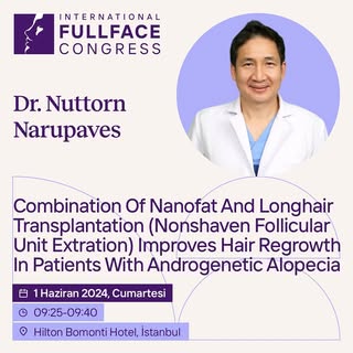 Dr. Nuttorn Narupaves, 3. International FullFace Congress’te!
.
Dr. Nuttorn Narupaves at the 3rd Int