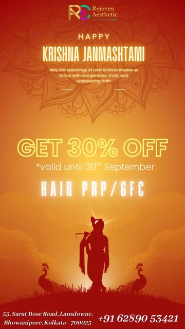 Celebrate this Janmashtami with the ultimate divine blessing—the gift of healthy, thriving hair. Thi