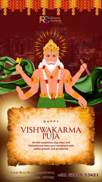 In Hindu mythology, Vishwakarma is credited with designing the celestial realms, including Indra’s h