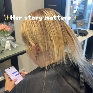 ✨ Her story matters ✨

“Hair loss is more than losing hair…”

She believed her story mattered, and s