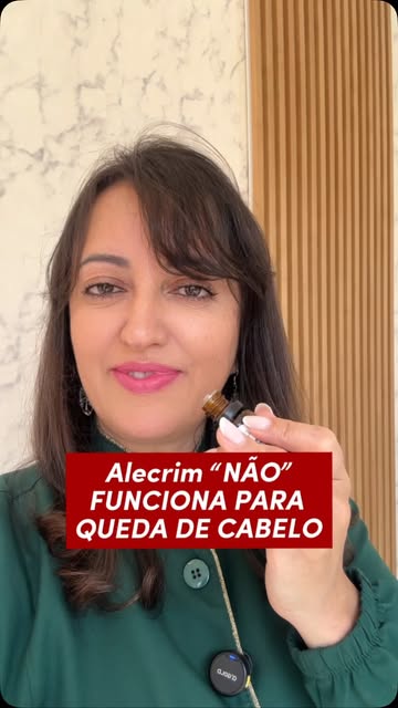 Óleo essencial sozinho não funciona … Queda de cabelo