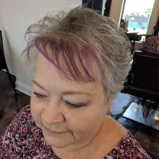 These fun fashion colors look great at any age!! Spice up your hair today with Julie. #lanza #lanzac