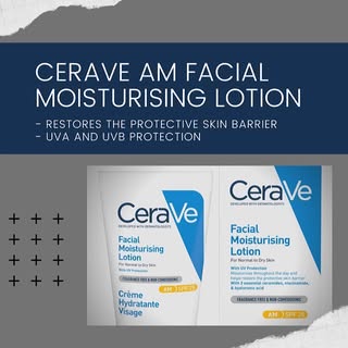 UVA and UVB protection all while restoring the protective skin barrier 💪

Now introducing the CeraV