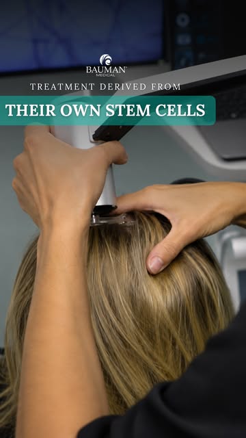 What if part of the solution to hair loss was already within you?

At Bauman Medical, STEMgro is a t