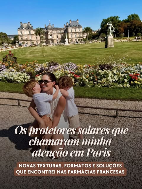 Se tem uma coisa que me chamou atenção como dermatologista quando entrei nas farmácias de Paris, for