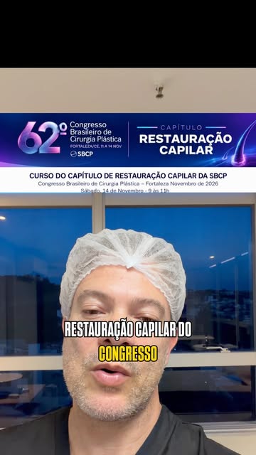 No dia 11 de novembro, estarei em Fortaleza, Ceará, participando do Congresso Brasileiro de Cirurgia