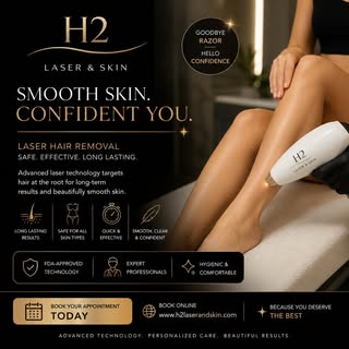 Smooth skin starts here ✨

Say goodbye to razors, shaving bumps, and constant upkeep — and hello to 