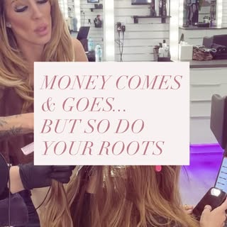 Remember... Money comes and goes but so do your roots sooo prebook your next appointment 😂💁‍♀️✨
Le