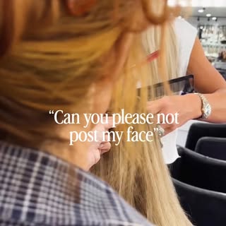 “Can you please not post my face”
Say less. 😏
No faces were posted in the making of this reel. Just