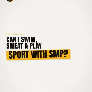 "Can I still swim, hit the gym, and play sport with SMP?" One of the most common questions I get — a