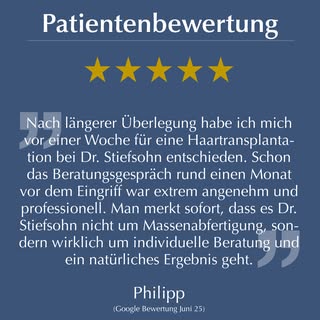 Wir freuen uns über folgende Bewertung:

Nach längerer Überlegung habe ich mich vor einer Woche für 