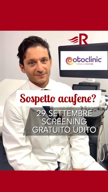 👂Se senti questo fischio “nella tua testa” è possibile si tratti di acufene, una patologia che oggi