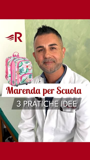 MERENDA PER LA SCUOLA
SANA / PRATICA / VELOCE DA PREPARARE 
Ecco 3 esempi pratici che si preparano i