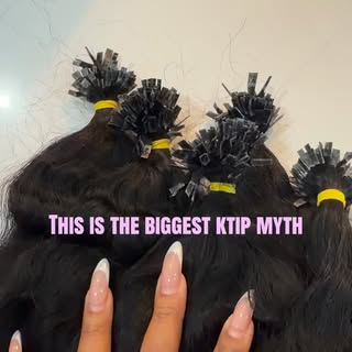 This is the K-tip extension myth everyone told you, including me:

“K-tips require no salon maintena