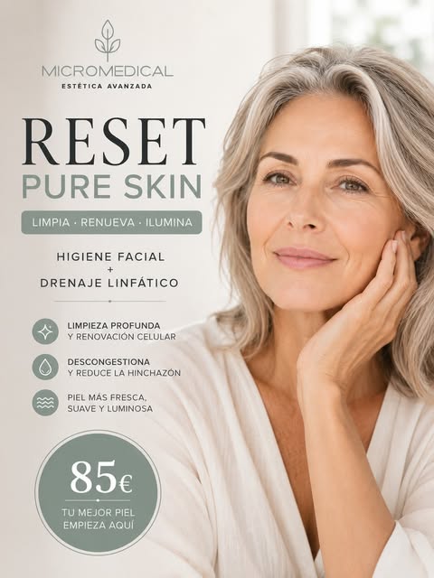 Libera tu piel de impurezas y comienza septiembre con una buena limpieza facial.
Este tratamiento co