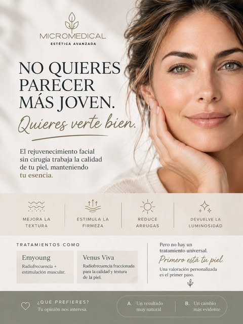 NO QUIERES PARECER MÁS JOVEN 👉 Quieres verte bien.
👉Hay una diferencia enorme👈

Muchas mujeres no