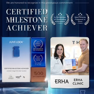A Milestone of Excellence ✨

More than 500 vials of JUVELOOK, achieved by ERHA Clinic as a chain cli