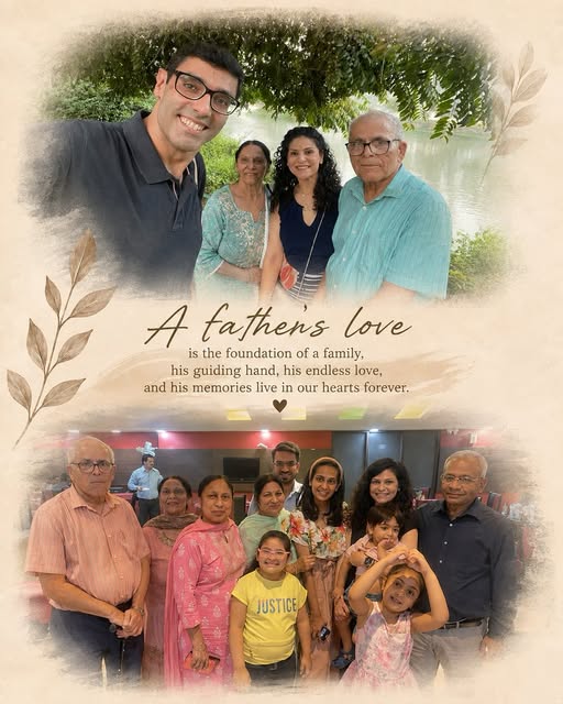 A father’s love becomes the foundation on which a family grows. ❤️

Through every chapter of life, h