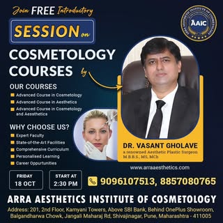 📢 Join our FREE Introductory Session on Cosmetology Courses! 🌟

Are you passionate about aesthetic