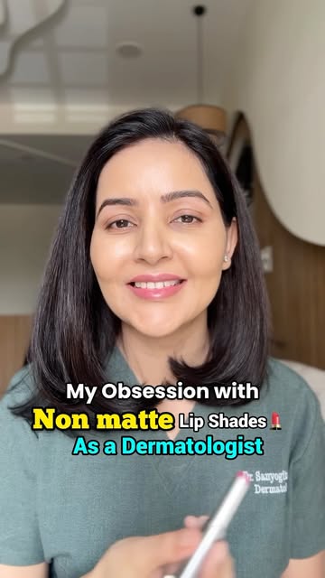 Comment for LINK ! 

My Obsession With Non-Matte, Hydrating Lip Shades as a Dermatologist 💄

I know