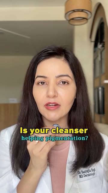Can your face wash help with pigmentation? 👀

It won’t erase pigmentation on its own, but choosing 