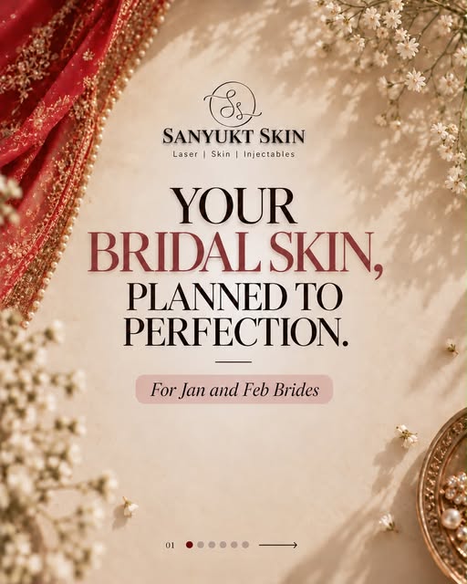 Your bridal skin journey deserves a plan, not a last-minute fix. ✨

From glow and hydration to pigme