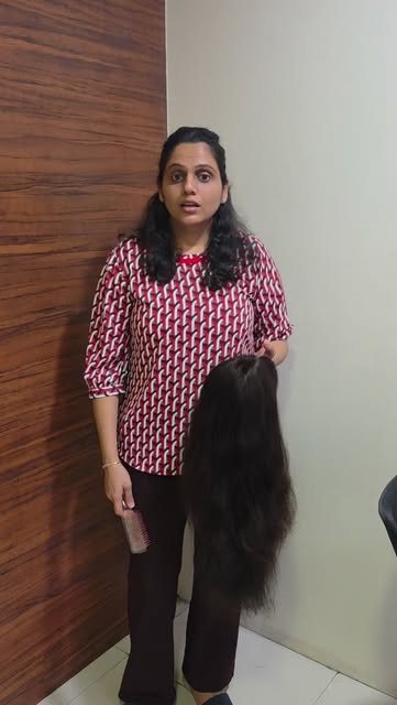 A luxurious, long-length 100% human hair wig created for women who want to feel confident, comfortab