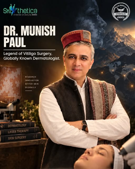 A pioneer. A global expert. A legend in vitiligo surgery.🎗️

Dr. Munish Paul joins Skillthetica to 