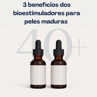 A partir dos 40 anos, a pele passa por mudanças naturais que fazem parte do processo de envelhecimen
