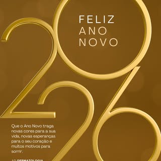 ✨ Que 2026 seja um ano de luz, renovação e saúde — para a pele, para o corpo e para a vida.

Que cad