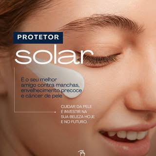 ☀️ Protetor solar não é detalhe. É cuidado essencial.

A exposição diária ao sol, mesmo em dias nubl
