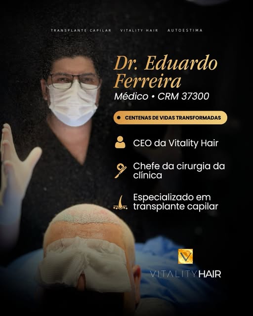 Prazer, sou o Dr. Eduardo Ferreira. 👋

Para quem ainda não me conhece, sou médico, CRM 37300, CEO d