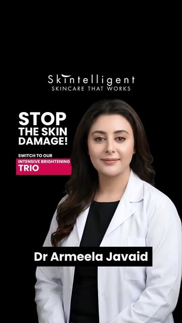 Recommended by doctors all over Pakistan. Our Intensive brightening Trio is free from steroids and m