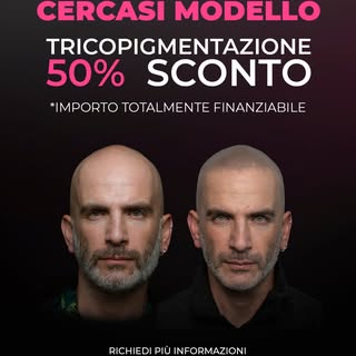 50% DI SCONTO, CERCHIAMO MODELLI 

Stiamo selezionando modelli per trattamenti di tricopigmentazione