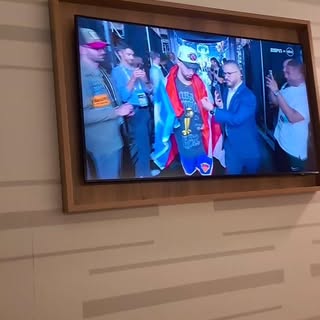 When New York energy run you back inside!#NBAfinals2026