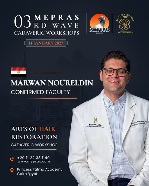 ✨ Confirmed Faculty | Dr. Marwan Noureldin

We are honored to welcome Dr. Marwan Noureldin as a dist