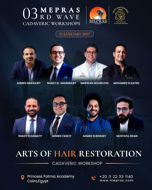 ✨ CONFIRMED FACULTY | ARTS OF HAIR RESTORATION CADAVERIC WORKSHOP

We are proud to announce our dist
