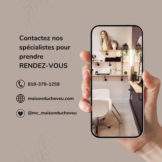 🌿 Contactez nos spécialistes pour prendre rendez-vous à La Maison du Cheveu 🌿

À Trois-Rivières, n