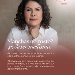 Manchas no rosto incomodam e muitas vezes vêm acompanhadas de frustração por não saber o motivo. 
O 