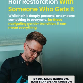 For those navigating gender transition, we know that hair can be a vital piece of the puzzle - shapi