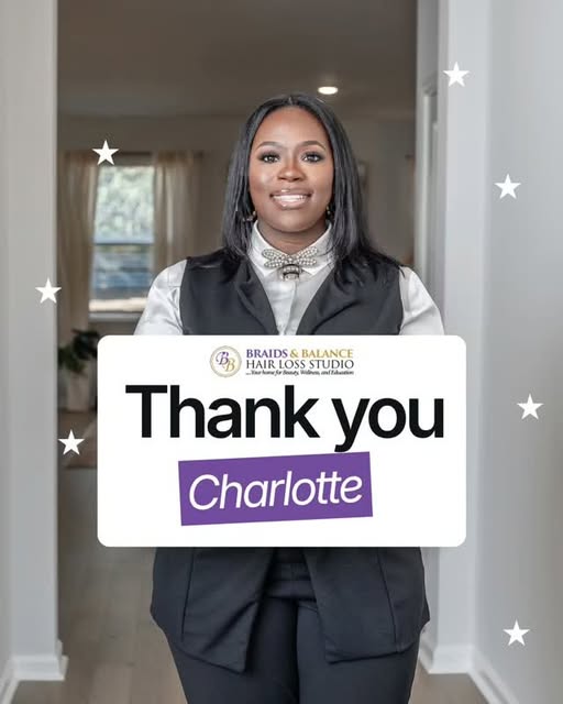 Thank you, CHARLOTTE & NORTH CHARLESTON💜👑

This Hairloss Braiding Tour was so much more than appoi