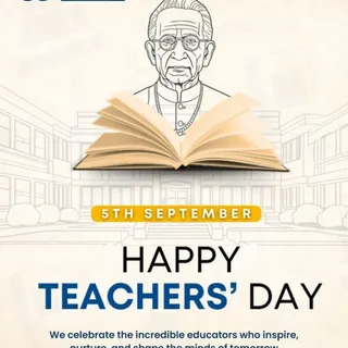 🌟 Happy Teacher’s Day! 🌟

Teachers are the true architects of our society. They shape not just you
