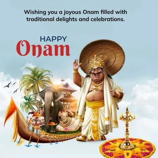 🌸🌼 Happy Onam! 🌼🌸

Onam is a festival of togetherness, joy, and prosperity. May this season brin