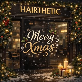 Hairthetic wünscht wunderschöne Weihnachten und schöne Festtage.. 🎄🎁✨️

Gerne sind wir ab dem 5.1.